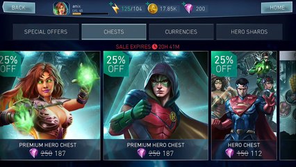 Injustice 2 Mobile Opening Premium Hero Chest and Getting FLORA POISON IVY