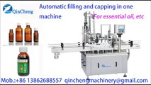 automatic filling and capping machine in one machine for essential oil