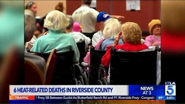 6 Deaths Tied to High Temperatures in Southern California County: Health Officials