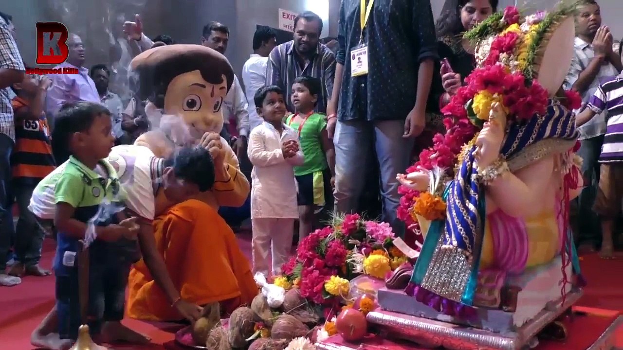 Chhota Bheem Celebrate Ganpati Pooja At Andheri cha Raja | Chhota Bheem Cartoon