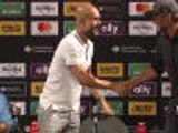 'Maybe Mourinho will join us?' - Guardiola and Klopp share post-match handover