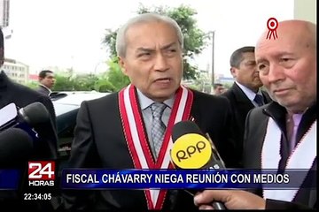 Presentan denuncia constitucional contra fiscal Chávarry