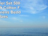Svetanya Whales Blue Duvet Cover Set 500TC 100 Soft Cotton Fabric Bedlinens Bedding Sets