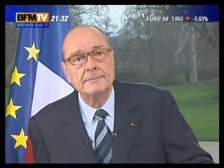 CHIRAC  CPE le vrai discours