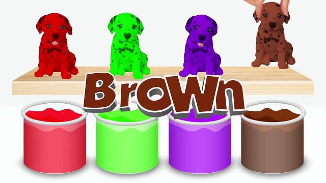 Colorful Dogs Xylophone | Learn Colors with Animals | Rainbow Animals