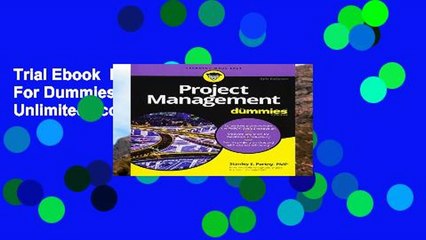 Trial Ebook  Project Management For Dummies (For Dummies (Lifestyle)) Unlimited acces Best Sellers