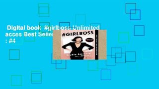 Digital book  #girlboss Unlimited acces Best Sellers Rank : #4
