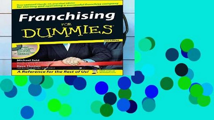 Trial Ebook  Franchising for Dummies, 2nd Edition Unlimited acces Best Sellers Rank : #4