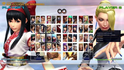 THE KING OF FIGHTERS XIV NAKORURU VS MATURE