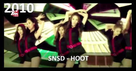 Tổng hợp những hit của idol K-Pop gen2