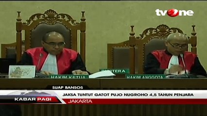 Gatot Pujo Nugroho Dituntut 4,5 Tahun