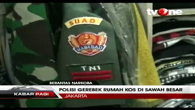 Gerebek Narkoba di Kebon Sayur, 18 Orang Ditangkap