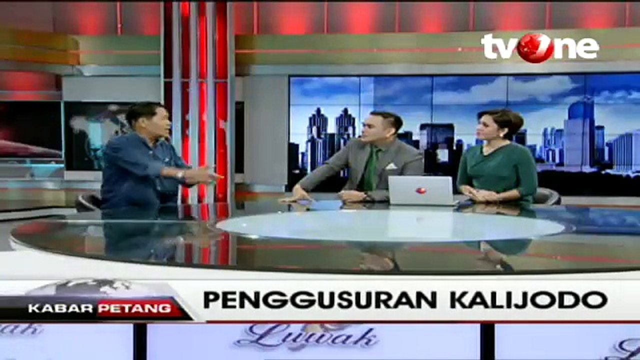 Dialog Panas Lulung dan Anton Medan Soal Penertiban Kalijodo