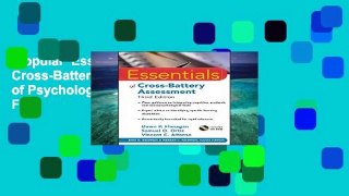 Popular  Essentials of Cross-Battery Assessment (Essentials of Psychological Assessment)  Full