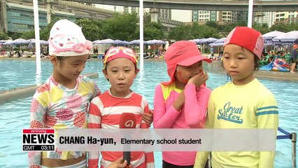 How South Koreans deal with the scorching weather