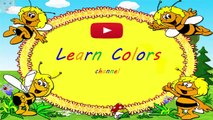 LEARN COLORS | Animals For Children Toddlers | Horse Elephent Cows