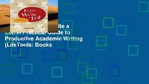 Popular  How to Write a Lot: A Practical Guide to Productive Academic Writing (LifeTools: Books