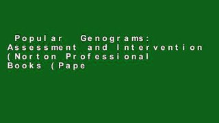 Popular  Genograms: Assessment and Intervention (Norton Professional Books (Paperback))  Full