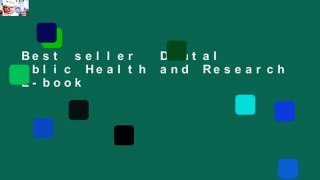 Best seller  Dental Public Health and Research  E-book