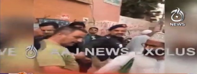 KARACHI: Man arrested for forcefully entering polling station in Lyari