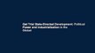 Get Trial State-Directed Development: Political Power and Industrialization in the Global