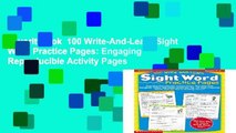 Favorit Book  100 Write-And-Learn Sight Word Practice Pages: Engaging Reproducible Activity Pages