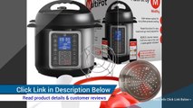 Best review of MultiPot 9 in 1 Programmable Pressure Cooker 6 Quarts by Mealthy   Cook 2 dishes at o