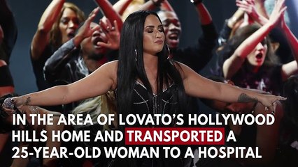 Demi Lovato Hospitalized After Apparent Drug Overdose