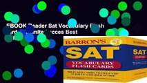 EBOOK Reader Sat Vocabulary Flash Cards Unlimited acces Best Sellers Rank : #1
