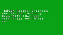 EBOOK Reader Cracking the AP U.S. History Exam 2018 (College Test Prep) Unlimited acces Best