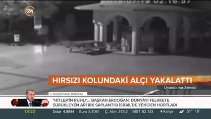 Camiden musluk çaldı