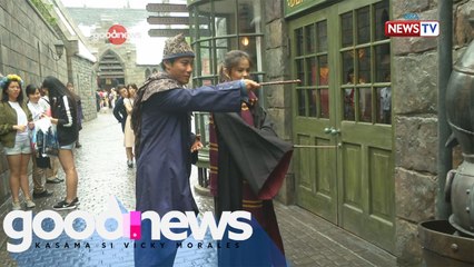 Good News: Harry Potter-inspired na amusement park sa Japan, pinasyalan ni Bea Binene
