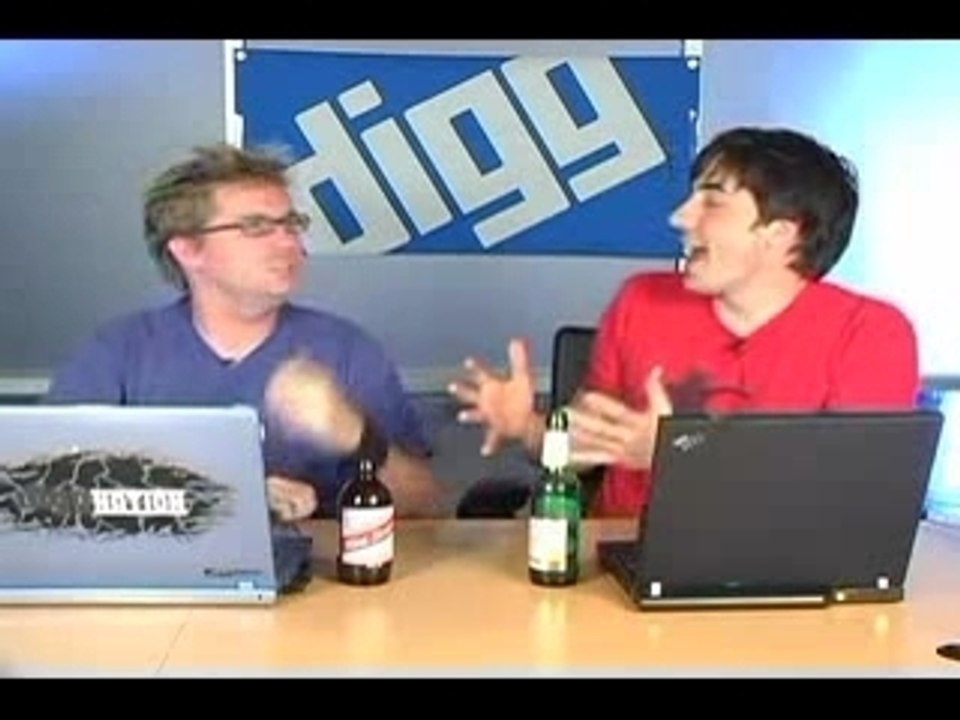 Alex owns Kevin on Diggnation