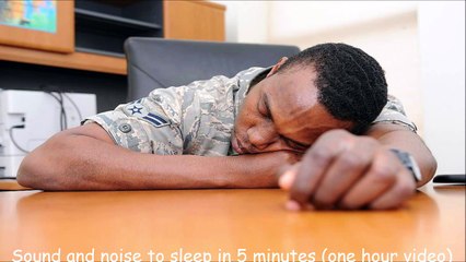 Sound and noise to sleep in 5 minutes (one hour video)