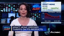 Kraft Heinz opposes tariffs on its products