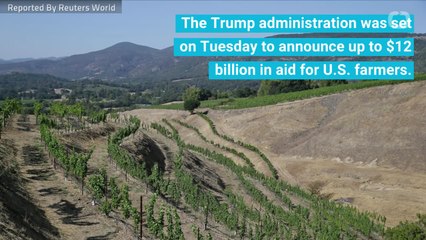 Farmers To Receive Aid To Ease Trade Pain