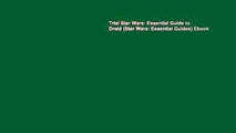 Trial Star Wars: Essential Guide to Droid (Star Wars: Essential Guides) Ebook