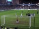 Rangers vs OL : coup franc de Juninho sur la barre