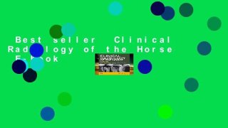 Best seller  Clinical Radiology of the Horse  E-book