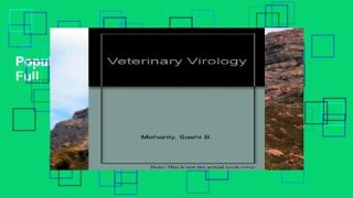 Popular  Veterinary Virology  Full