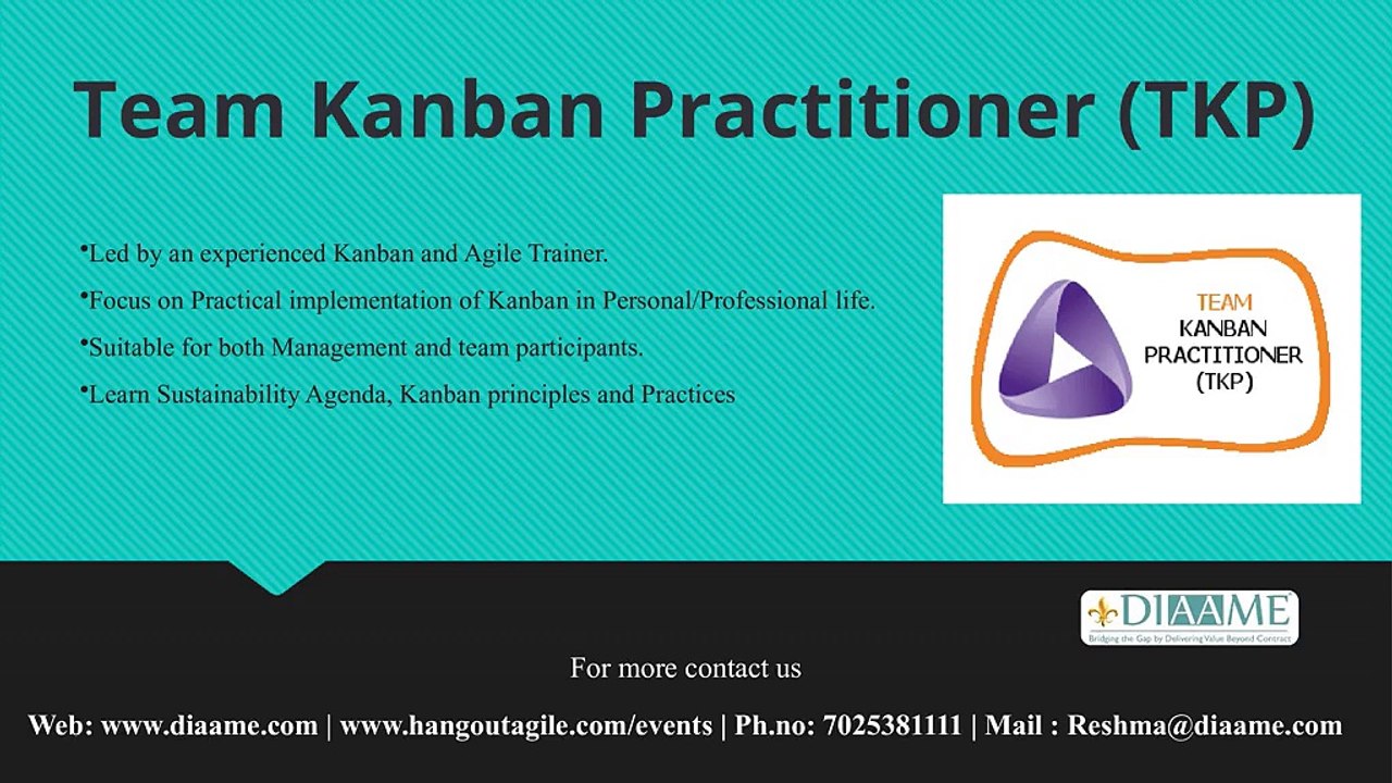 Upcoming TKP Training Events
