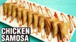 Chicken Samosa Recipe - How To Make Chicken Samosa At Home - Chicken Snack - Neha