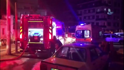 İzmir’de Meydana Gelen Patlama Mahalleliyi Sokağa Döktü