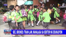 #SentroBalita | Sec. Briones: TRAIN law, mahalaga sa sektor ng edukasyon