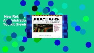 New Releases HP-UX System Administration Handbook and Toolkit (Hewlett-Packard Professional