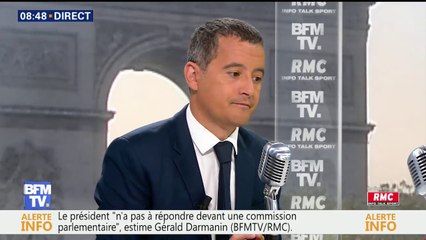 Benalla maintenu malgré la "trahison": "Le président est capable de pardonner", estime Gérald Darmanin