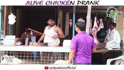 ALIVE CHICKEN PRANK By Nadir Ali & Sanata In P4 Pakao