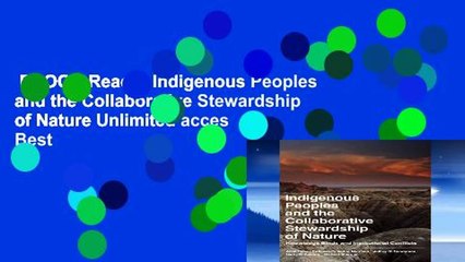 EBOOK Reader Indigenous Peoples and the Collaborative Stewardship of Nature Unlimited acces Best