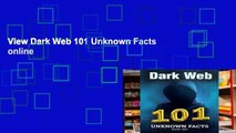 View Dark Web 101 Unknown Facts online