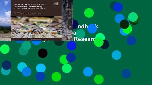 Favorit Book Research Handbook on Shadow Banking: Legal and Regulatory Aspects (Research
